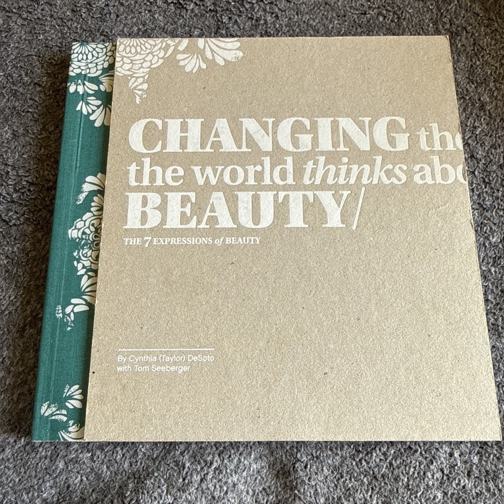 "Changing‎ the Way the World Thinks About Beauty" Hardcover Coffee Table Book
